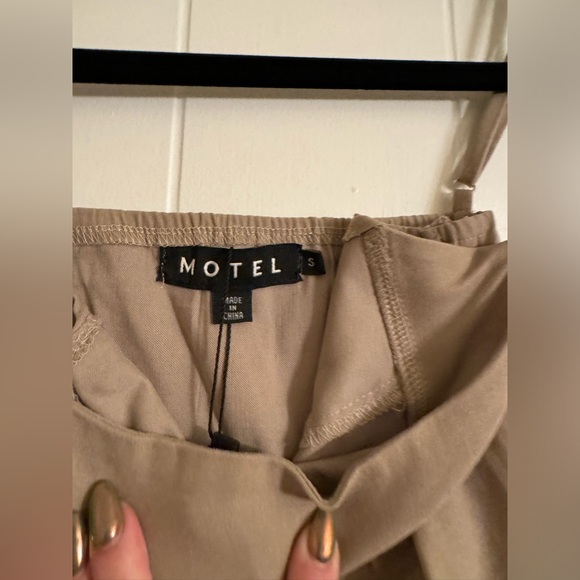 NWT Motel Rocks Mashika Corset Top In Stone Tailoring - Picture 9 of 11